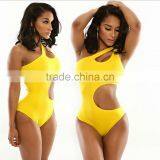 Custom 2016 Eplosion Models Sey Fashion Beautiful Slim Sleeveless One-Piece Hot Swimwear thumbnail-4