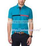 ot Sale Man Custom 100% Cotton Polo Shirt thumbnail-5