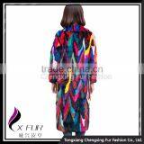 CX-G-A-33 Autumn New Design European Luxury Elegant Regular Style Ladies Mink Fur Coat thumbnail-2