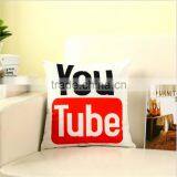 Wholesale Custom Square Sublimation Whatsapp Pillow Case thumbnail-1