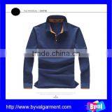 Wholesale China Export Clothes Long Sleeve Polo Shirt for Men China Manufacture thumbnail-1