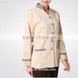 Custom Long Sleeve Cheap Hotel Restaurant Uniform thumbnail-2