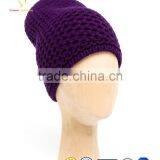 7GG Thick Wool Knit Lady Beanie Hat thumbnail-5