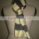 Raw Silk Scarf