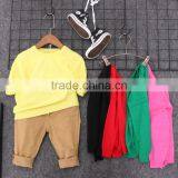S16705A Wholesale Latest Cotton Knitting Children Kid Sweater for Girl thumbnail-2