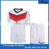 Wholesale Customized 100% Polyester High Quality Men Soccer Jersey Football Team Sets thumbnail-4