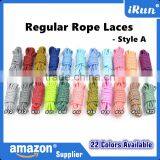 Green High Quality Round Running Hiking Shoelace - Factory Price Basketball Rope Boot Shoe Shoelaces - Amazon/eBay Supplier thumbnail-6