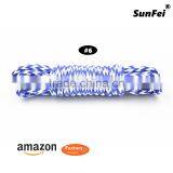 Several Lengths Available Custom Rope Laces - Muti-Color Nylon Rope Laces For Sneakers and Boots - All Size - Mass Production thumbnail-3