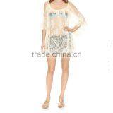 Walson Beach Sexy Strapless Lace Dress Perspective Smock Dress thumbnail-6