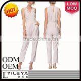 2015 Elegant Hot Selling Korean Fashion Fitness Jumpsuit Evening