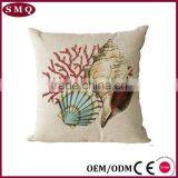 Midterranean Mermaid Painting Decorative Pillow Cover thumbnail-6