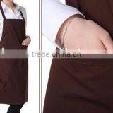 Spot Wholesale Solid Work Aprons Advertising Promotional Apron Aprons Customized Cafe Aprons thumbnail-6