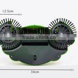 360 Degree Rotation Swirl Dustpan Broom Hand Propelled Floor Sweeper thumbnail-5