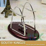 Oval Metal Kinetic Newton's Cradle, Theorem of Momentum Instrument thumbnail-5