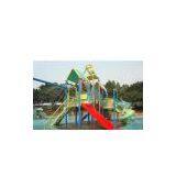 Outdoor 7m Water Playground Equipment Aquatic Play Structures Slide for Preshoolers thumbnail-1
