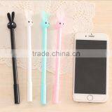 Cute Novel Jelly Rabbit Shape Promotional Gel Pen for School Kids thumbnail-3