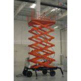 4M to 18M Height Four Wheels Mobile Scissor Lift Platform or Lift Table thumbnail-3