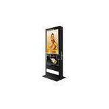 46 Infrared Touch Screen Free Standing Kiosk For Airport / Subway Station / Train Station