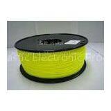 Yellow Abs or Pla Filament , RepRap Filament 3d Printing Plastic Material 1.75 / 3mm
