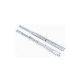 Two Way Travel Bottom Mount Drawer Slide Ball Bearing 9.8mm Height
