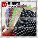 Punched pu Leather for Bags thumbnail-1