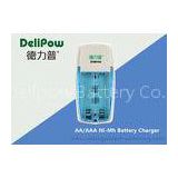 Rechargeable Battery Charger For High Power Rechargeable Battery 2 Slots