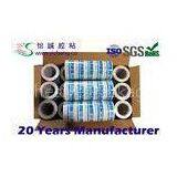 Transparent Clear BOPP Film Custom Printed Packing Tape , Pressure Senditive Adhesive Tapes thumbnail-1