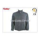 Custom Warm Non - Toxic Polar Fleece Womens Jacket For Winter