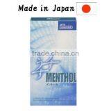 Japan Condom 'USU-USU MENTHOL 1000' --- Inside Top Jelly-filled Condom --- 12p Wholesale thumbnail-1