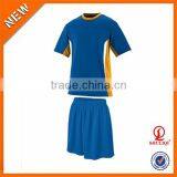 Football Tracksuit Wholesale Cheap/breathable Soccer Uniforms Set/customized Wholesale Mens Uniforms Football