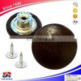 20 mm Leather Surface Metal Button
