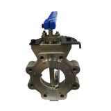 ANSI Class 150 DN 50 high performance manual flange butterfly valve