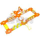 Floating Inflatable Water Park Playground Equipment for Water Park thumbnail-1