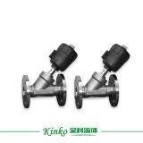 Thread Connection Stainless Steel 3 Ways Angle Seat Valve thumbnail-3