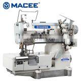 MC 500-05 HIGH-SPEED INTERLOCK SEWING MACHINE WITH LOOSENING AND TIGHTENING LACES thumbnail-1