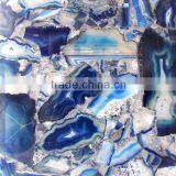 Blue Dyed Gem Stone Slab thumbnail-1