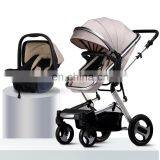 Lightweight Luxury Golden Baby Stroller Baby Car Seat Stroller