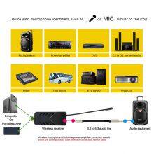 100% Original Snail U-880 Wireless Microphone System, LCD Display, High Sound Quality, Remote Reception, Suitable for Meeting, Street Bar, Concert, Church and Other Places to Use thumbnail-4