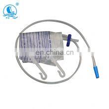 Medical Drainage Bag Anti Countercurrent Disposable Urine Collection Bag Cross Valve 2000ml thumbnail-1