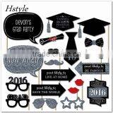 Grad Party Photo Booth Props on A Stick DIY Kits Fun Graduation Party Decoration Centerpieces PFB0081 thumbnail-2
