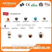 GS/CE/EMC/LVD/EUP/ROHS Compatible With Nespresso/Tchibo/Dolce Gusto 19 Bar Capsule Coffee Maker thumbnail-3