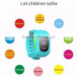 2016 Promotion Dual positioning smart watch with SOS calling fuction smart watch q50 for children kids watch