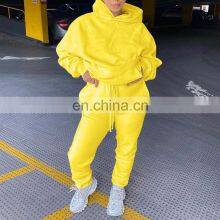 Индивидуально изготовленная женская модная спортивная костюм-комбинезон с капюшоном для весны, состоящий из двух элементов женской одежды thumbnail-2