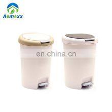 Гостиничные пластиковые мусорные ведра с педалью 10 л и 50 л из ПП (полипропилена) с педалями для открытия thumbnail-2