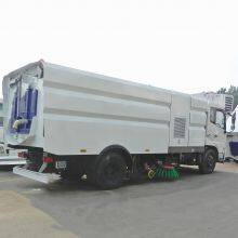 High Quality Dongfeng KINGRUN LHD or RHD Cummins Engine Road Sweeper Truck thumbnail-2