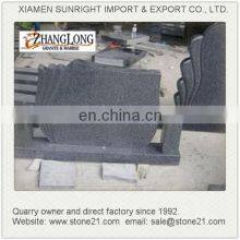 G654 Tombstone, Granite Tombstone, G654 Granite Tombstone thumbnail-4