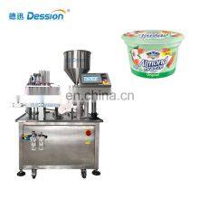 Sauce Cup Filling Sealing Machine Yogurt Cup Filling Packing Machine