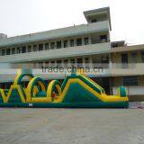 new high quality factory supply inflatable jumping bouncer castle with slide for kids playing