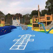 Colored EPDM Rubber Playground Floor Wet Pour in Rubber Surface thumbnail-2