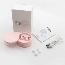 Free Shipping Amazon Hot TW70 Wireless Headset Bluetoth Earplug 5.0 Game Music TWS Automatic Matching Bluetoth Headset thumbnail-5